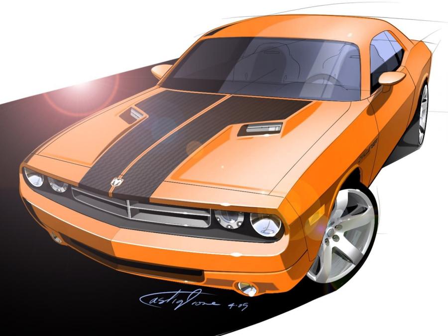  Dodge Challenger RT Concept 2007 года  (фото 2 из 15)